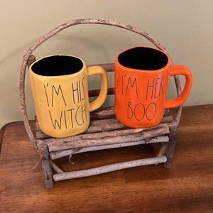 SALE!! LAST ONE!  HALLOWEEN 2022!  RAE DUNN "I"M HIS WITCH AND I'M HER BOO" Mug…